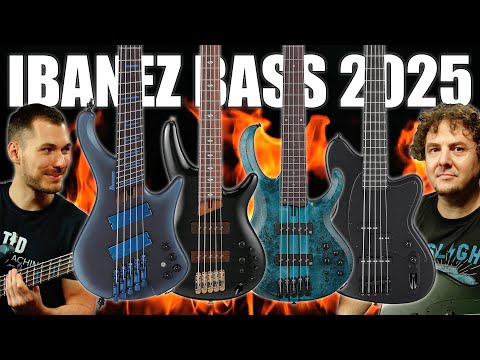 The best new 2025 Ibanez basses: Multi-scale fanned fret, Talman 5-string + more with Tommy Lee Depp