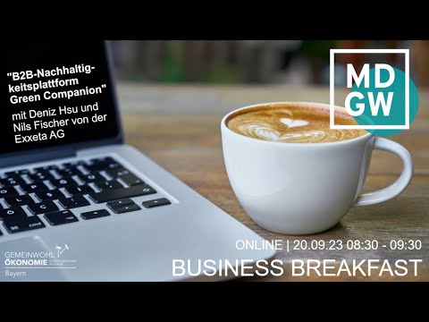 MDGW | B2B-Nachhaltigkeitsplattform Green Companion | 20.09.2023