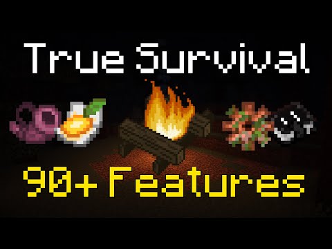 I Fixed 1.17 Survival Minecraft | Datapack Full Feature Showcase