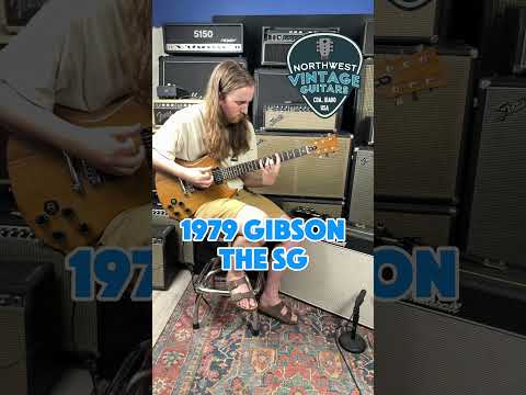 *Video* 1979 Gibson "The SG" w/T-Tops Solid Body Walnut Made in USA image 24