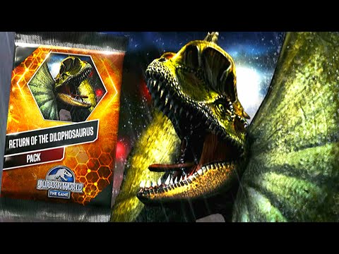 RETURN OF THE DILOPHOSAURUS PACK | JURASSIC WORLD THE GAME