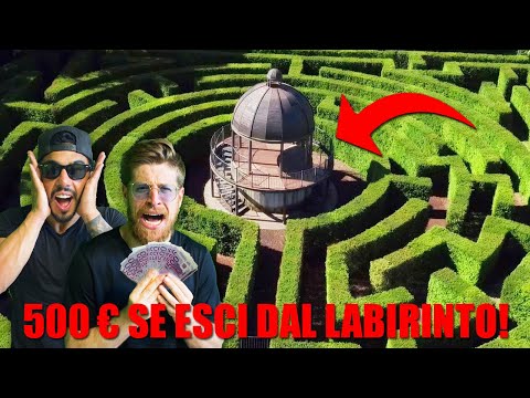 WIN €500 IF YOU MANAGE TO EXIT THE MAZE - 100% IMPOSSIBLE CHALLENGE!