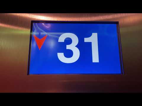 AWESOME Otis Compass 360 traction elevators @ Yotelpad Downtown Miami, FL