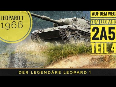 Leopard 1 1966 | WOT Console Deutsch | auf dem Weg zum Leopard 2A5 [Playstation 5]