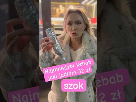 Najmniejszy kebab jaki jadłam 32zl to jakiś żart :/  #wrzesnia #szalona #live #humor #workout #blog