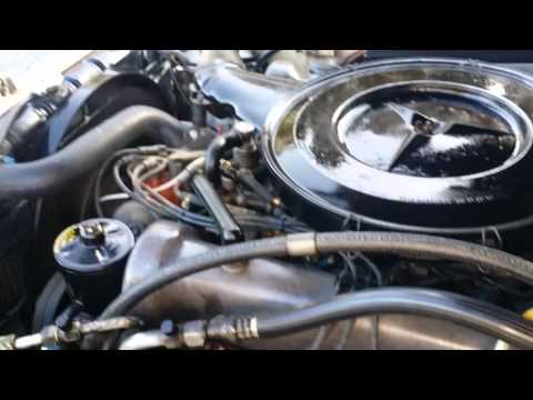 73 MBZ 280 SEL engine running oerfect
