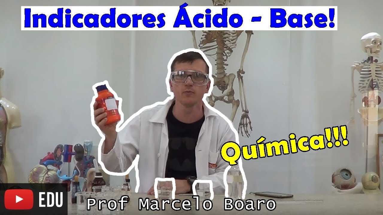 Como funcionam os indicadores ÁCIDO - BASE? - EXPERIMENTO DE QUÍMICA!!!