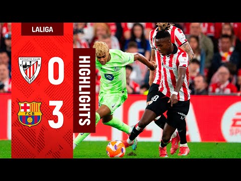 Imagen de portada del video HIGHLIGHTS | Athletic Club 0-3 FC Barcelona | MD38  LaLiga EA Sports