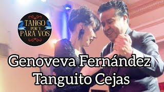 Video thumbnail for Milongueando en el 40 (Forever Tango) Genoveva Fernández y Andrés Cejas. En lo de Balmaceda 14ago25