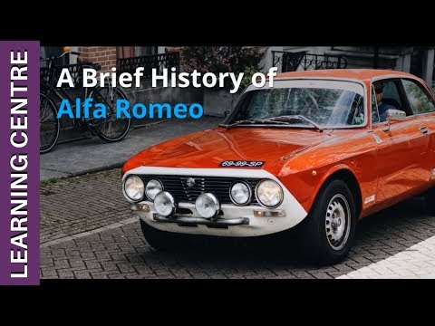 A Brief History of Alfa Romeo | OSV Learning Centre