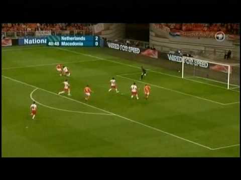 Netherlands - Macedonia 4-0 All Goals & Highlights [High Quality]
