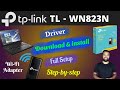 Tp Link Wn823n Wifi Adaptor 300Mbps Installation Tp Link Wn823n Ko Install Kaise Kare Pc Me