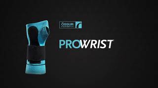 Product video: Ossur Formfit Pro Wrist Brace
