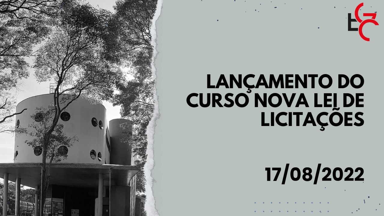 Lançamento do Curso "Nova Lei de Licitações"