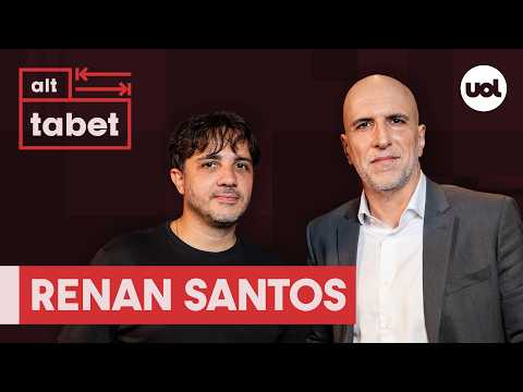 Renan Santos ataca Flávio Bolsonaro, rejeita apoio a Lula no 2º turno e fala do Missão l ALT TABET