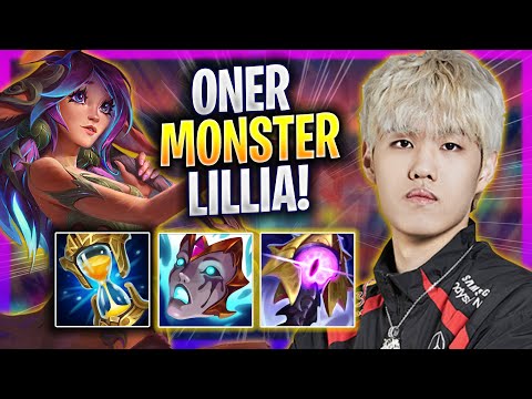 ONER IS A MONSTER WITH LILLIA! - T1 Oner Plays Lillia JUNGLE vs Brand! | Season 2024