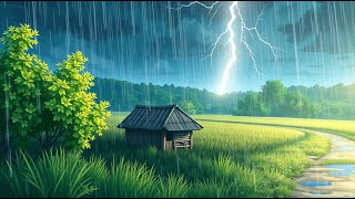 ASMR Thunderstorm Ambience 🌧️ Perfect for Study, Relax, Sleep
