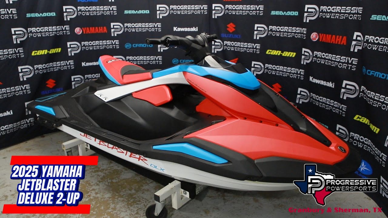 A photo of this 2025 Yamaha Jetblaster DLX 2-Up