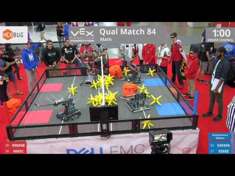 2017 VRC Math Q84 - 99000B 9065C vs 54949A 5588E - 25 to 14