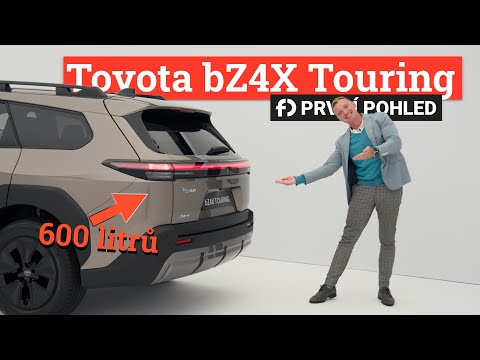 Miláček českých rodin? Toyota bZ4X Touring má 600l kufr!