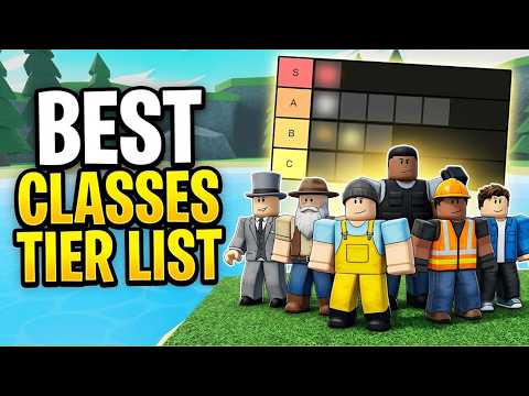 BEST CLASSES TIER LIST in DRAIN THE LAKE Roblox