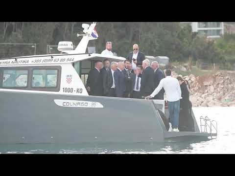 Ministar Butković obišao gradilište nove luke Polačište na Korčuli