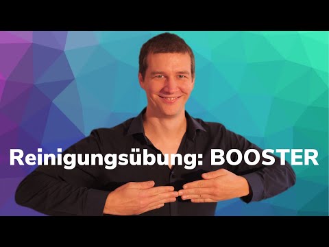 BOOSTER: Reinigungübung