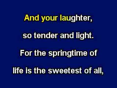 When Irish Eyes Are Smiling, Karaoke video with lyrics, Instrumental version