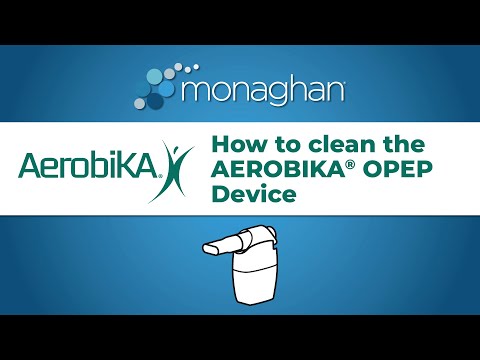 Cleaning Your AEROBIKA® OPEP device