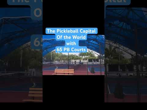 The Pickleball Capital of the World #pickleball #sports #shorts #shortsvideo #travel