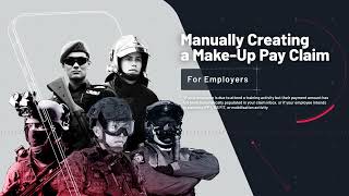 Creating a Manual Submission Make-up Pay Claim (For Employers)