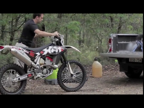 2011 Husqvarna TE 449 ADB feature preview by Adam Riemann