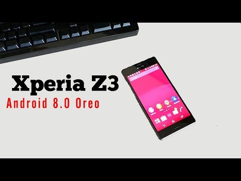 Update Sony Xperia Z3 to Android 8.0