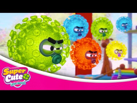 EP04 The invisible bug 😷  Super Cute Little Babies ☘️  🍼