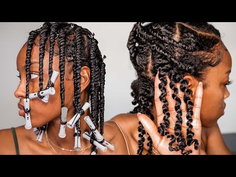 Super-Defined 3 Strand Twist Out Tutorial for Natural...