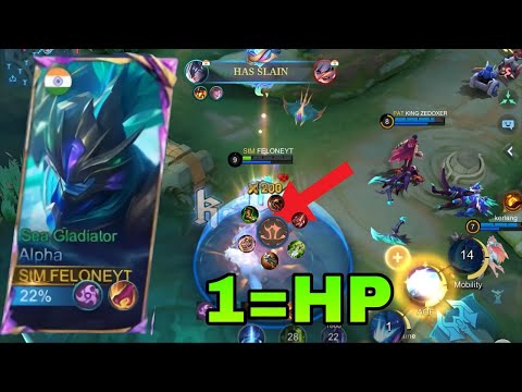 Alpha True Damage Build 2026 - Best Emblem & Items | Mobile Legends #Alpha