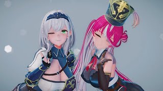 【ホロライブMMD】 愛包ダンスホール #白銀ノエル ＃宝鐘マリン