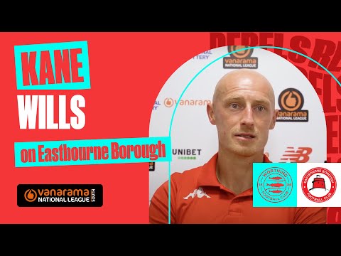 "It's a joy to be back" | Kane Wills | Eastbourne Borough Reaction