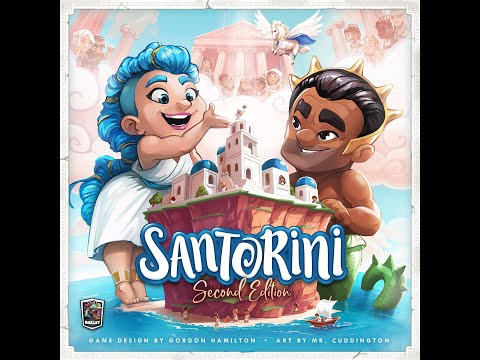 Santorini Unboxing and Rules 2025