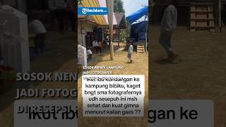 MENGINSPIRASI, Sosok Nenek di Lampung Jadi Fotografer Resepsi Pernikahan, Hasil Fotonya Bikin Kagum