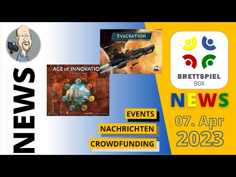 Brettspiel News der Brettspielbox - 07. April 2023