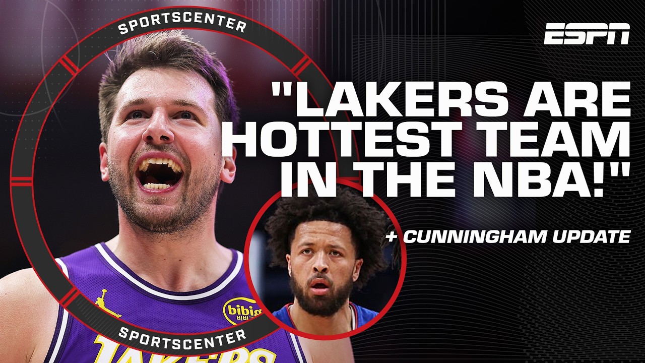 REACTION to Luka Doncic's 60 PTS 🚨 'Lakers are HOTTEST TEAM in the NBA!' - McMenamin | SportsCenter