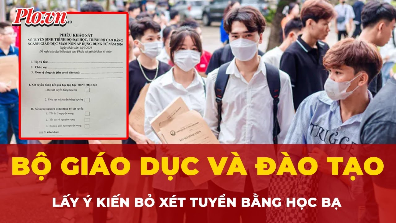 Học bạ không còn là “vé” vào đại học từ năm 2026?