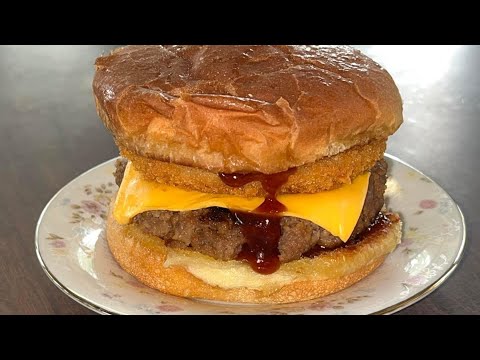 Barbecue Cheeseburger Recipe | How To Make BBQ Cheeseburgers | Happy Memorial Day | Ep. 540 🍔