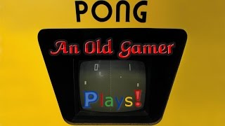 Classic Atari Arcade Games of the 80's - PONG!