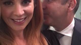 Sarah Rafferty For the record, this is our video message video