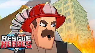 Download lagu Rescue Heroes™- Lava On The Loose! | Episode 7 | Videos For Kids | Kids Heroes | Cartoon Heroes mp3