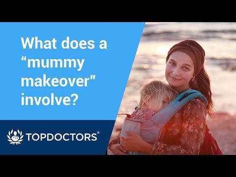 What does a “mummy makeover” involve?