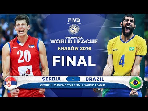 GOLD Collection Serbia v Brazil Final 2016 (Best Volleyball Actions) FIVB Volleyball World League
