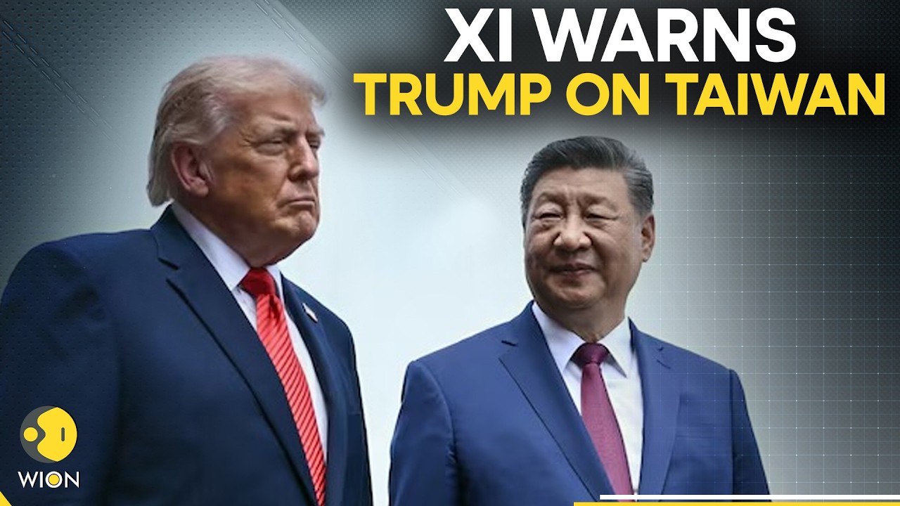 Trump-Xi Summit LIVE: Xi Jinping Warns Trump Taiwan Differences Could Lead to Conflict | WION